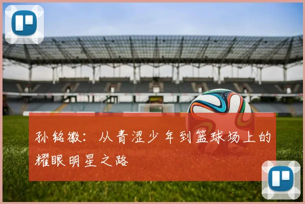 孙铭徽：从青涩少年到篮球场上的耀眼明星之路